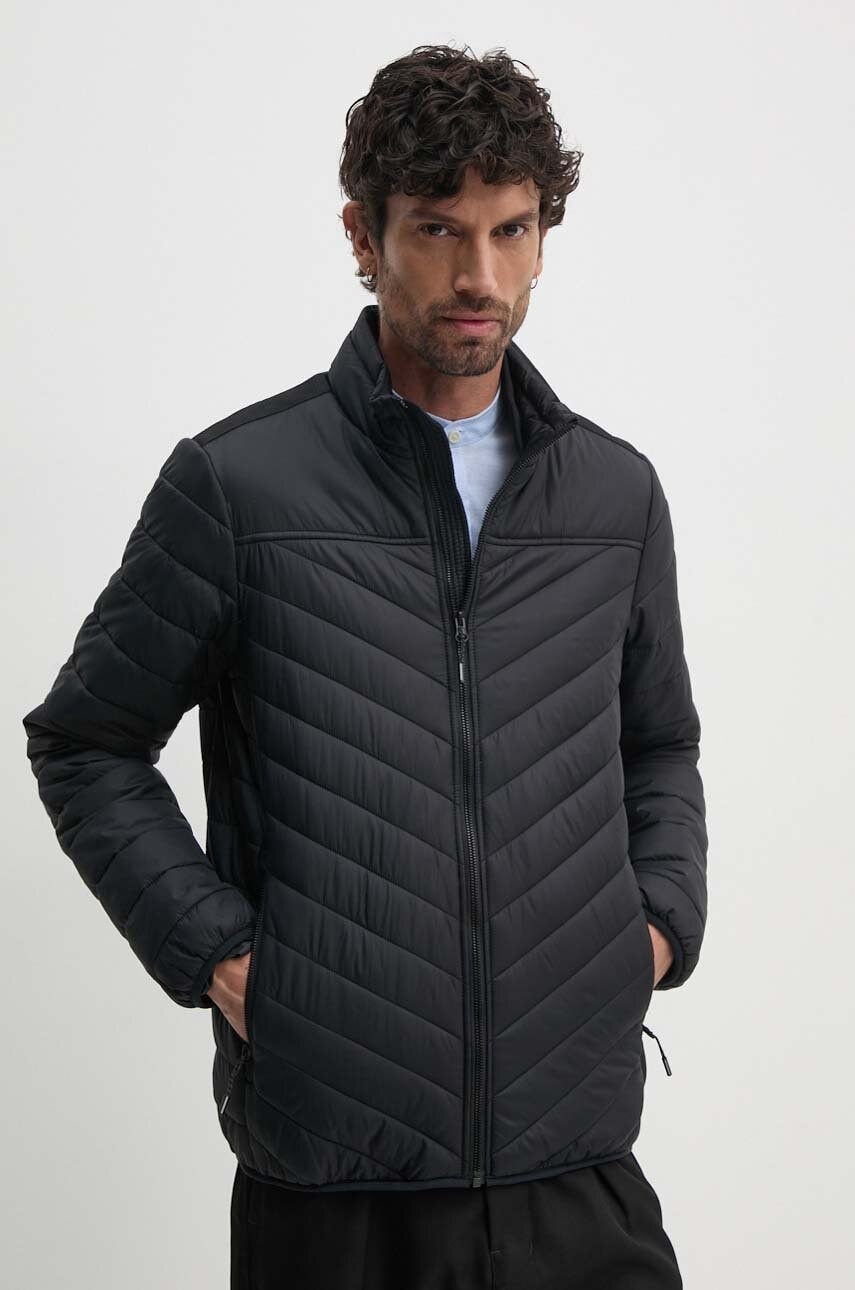 Lindbergh geaca barbati, culoarea negru, de tranzitie, 30-301122
