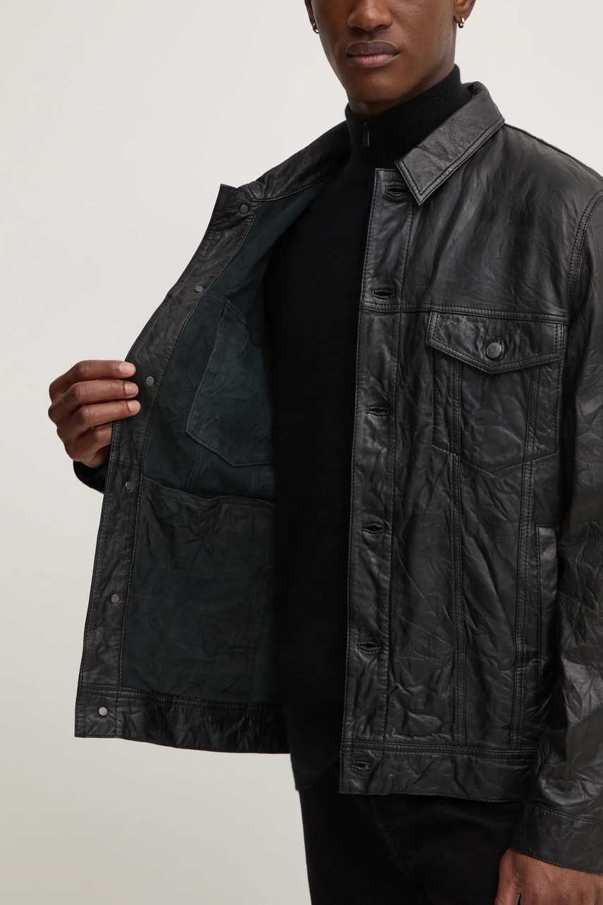 Kožená bunda ZADIG&amp;VOLTAIRE (obrázek 6)