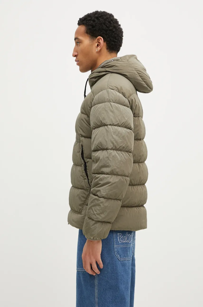 Куртка C.P. Company Chrome-R Goggle Down Jacket мужская цвет зелёный зимняя 17CMOW079A005904G Куртка C.P. Company Chrome-R Goggle Down Jacket мужская цвет зелёный зимняя 17CMOW079A005904G