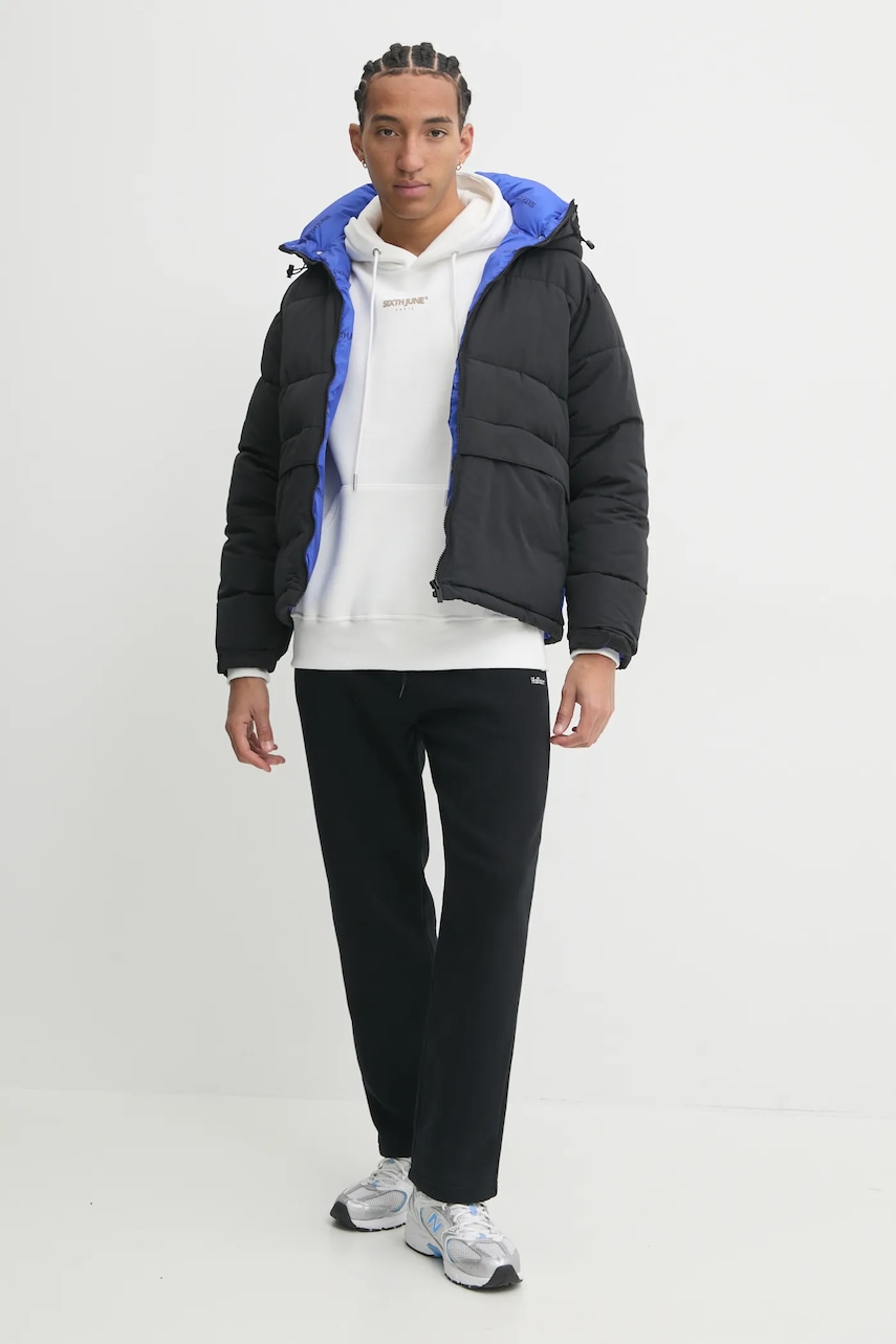 Куртка Sixth June мужская цвет чёрный зимняя oversize 25361 Куртка Sixth June мужская цвет чёрный зимняя oversize 25361