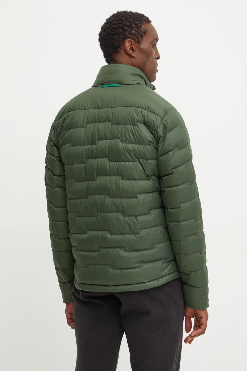 Πουπουλένιο αθλητικό μπουφάν Haglöfs ROC Flash χρώμα: πράσινο, 607462 φωτογραφία