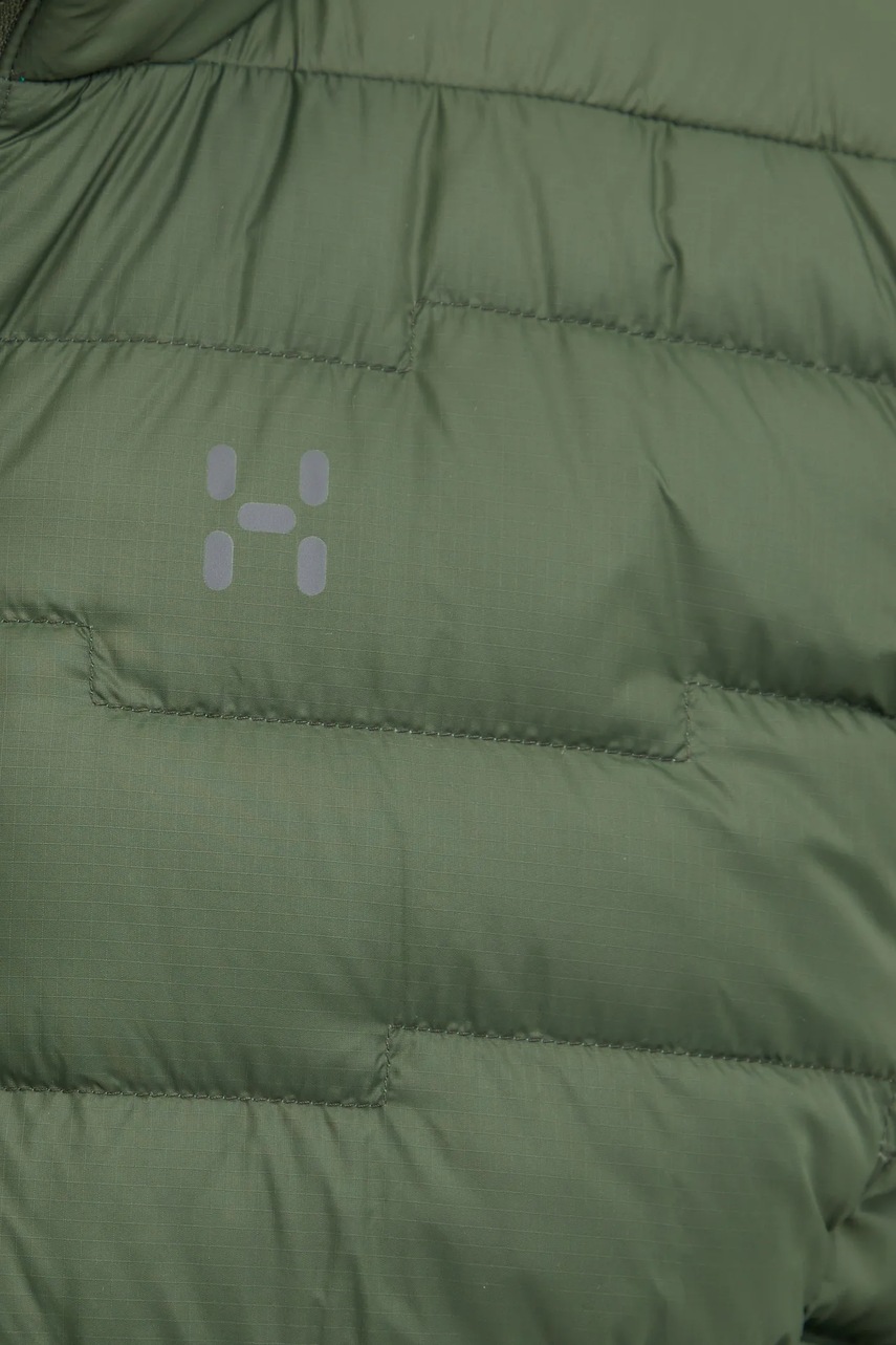 Πουπουλένιο αθλητικό μπουφάν Haglöfs ROC Flash χρώμα: πράσινο, 607462 φωτογραφία