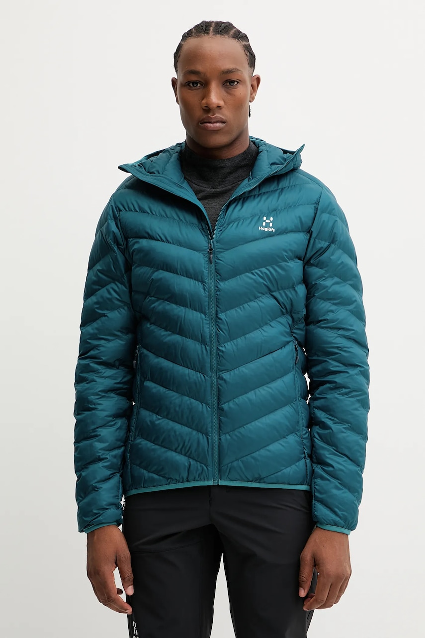 Haglöfs geacă sport Särna Mimic culoarea verde, 607771