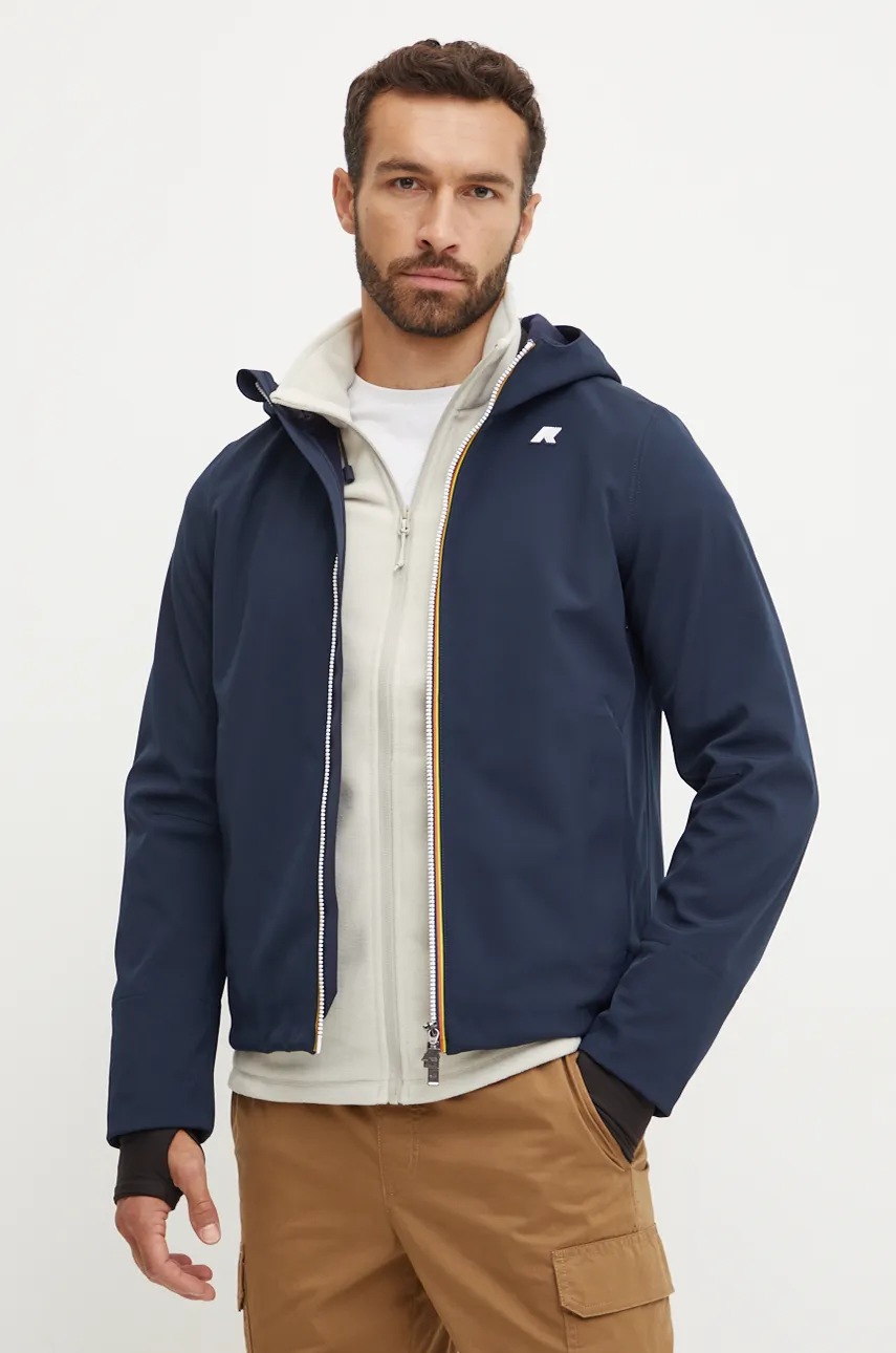 Μπουφάν K-Way χρώμα: ναυτικό μπλε, K6131BW φωτογραφία