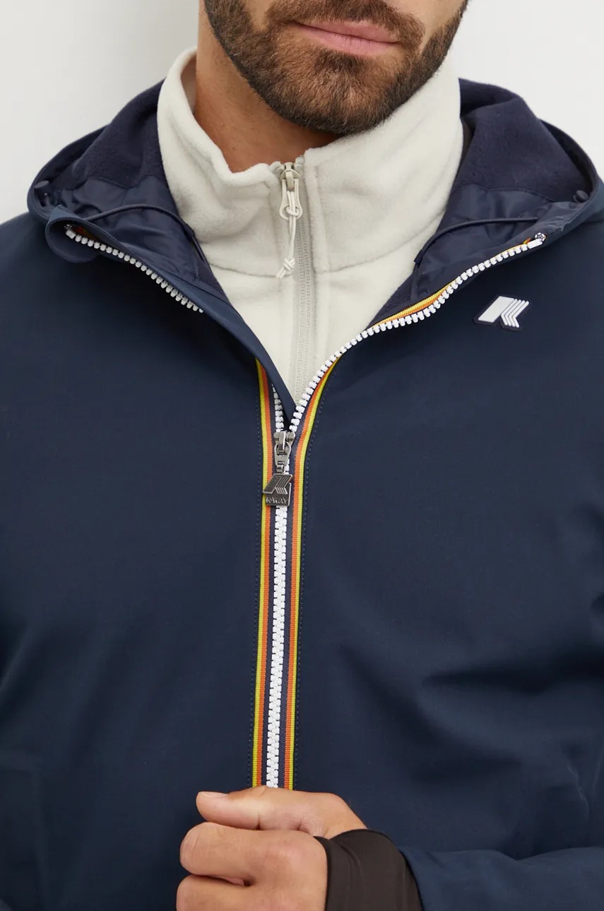 Μπουφάν K-Way χρώμα: ναυτικό μπλε, K6131BW φωτογραφία