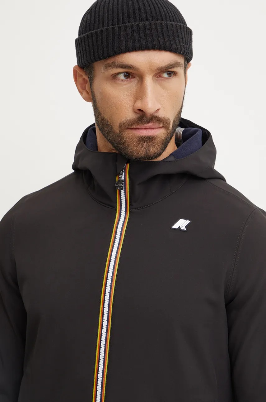 Μπουφάν K-Way χρώμα: μαύρο, K6131BW φωτογραφία