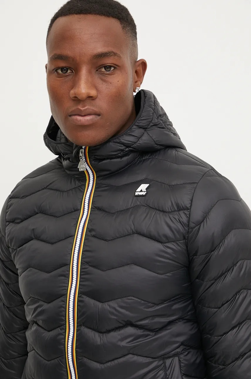 Μπουφάν K-Way χρώμα: μαύρο, K6121HW φωτογραφία