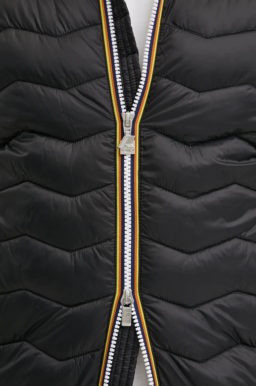 Μπουφάν K-Way χρώμα: μαύρο, K6121HW φωτογραφία