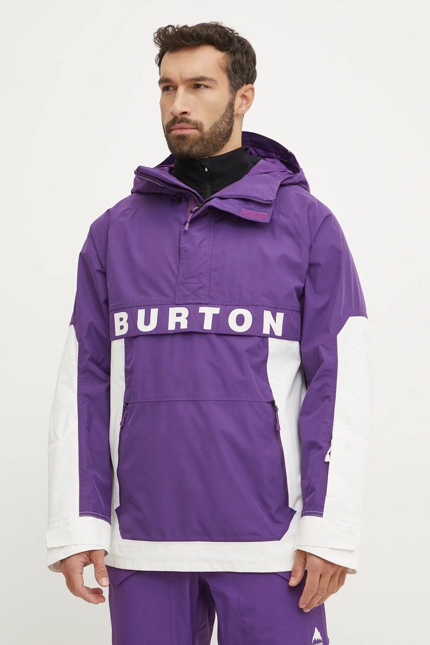 Burton geaca Frostner culoarea violet, 214701