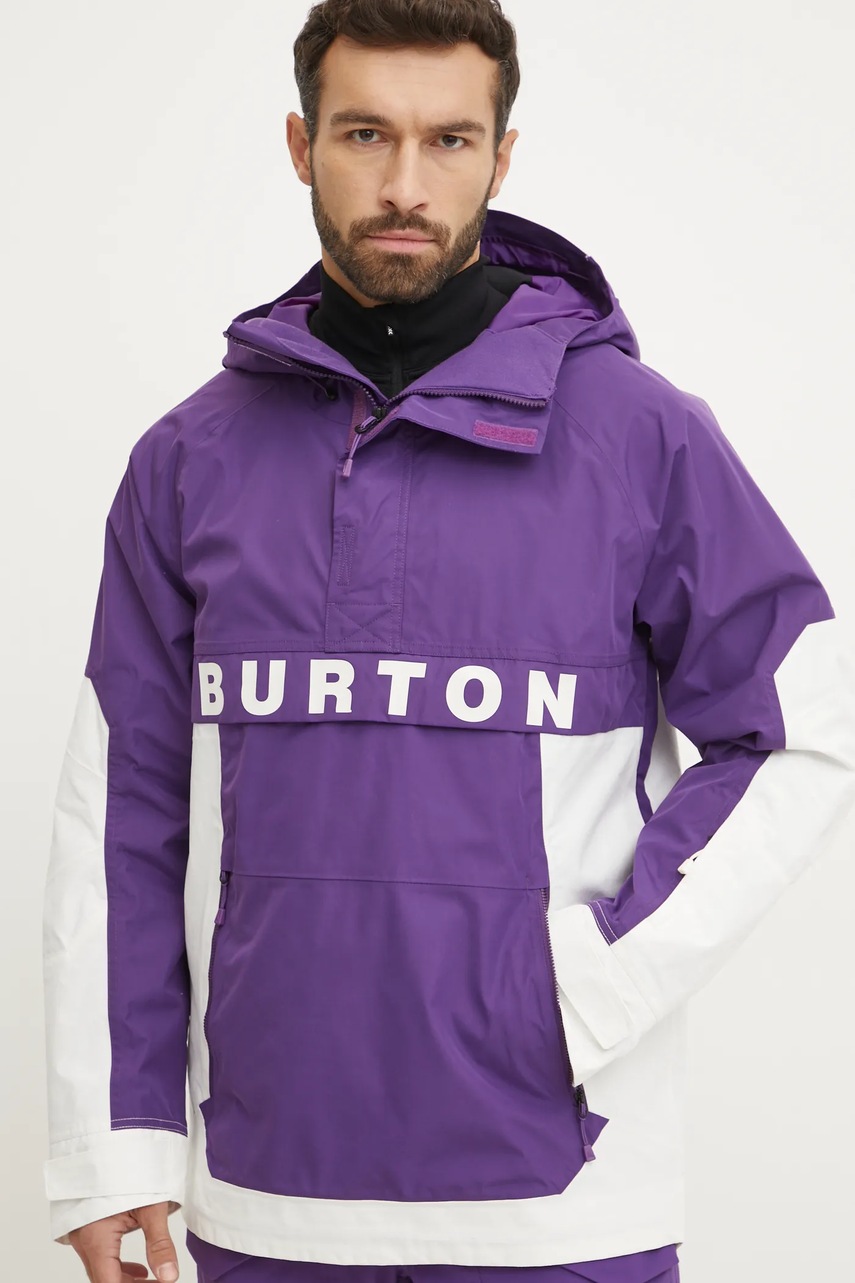 Μπουφάν Burton Frostner χρώμα: μοβ, 214701 φωτογραφία