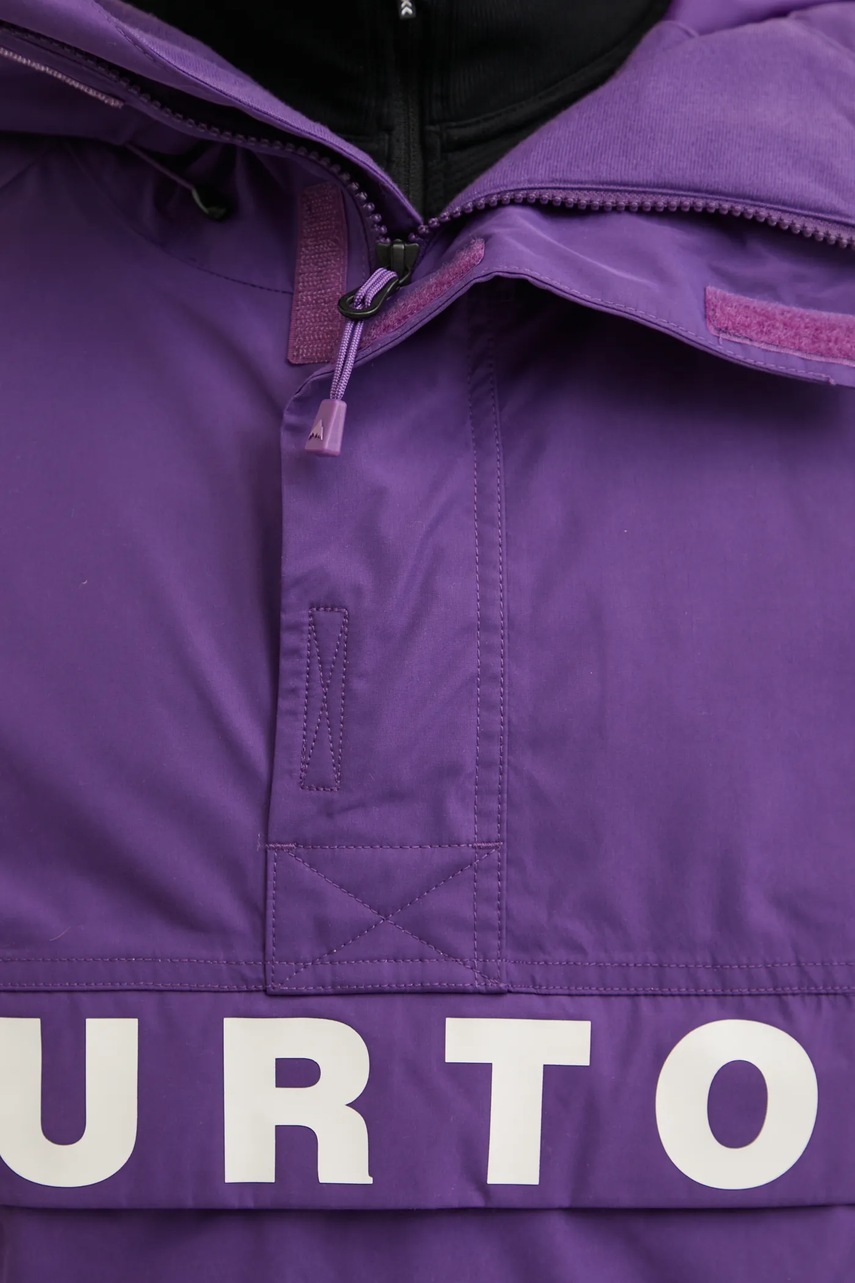 Μπουφάν Burton Frostner χρώμα: μοβ, 214701 φωτογραφία