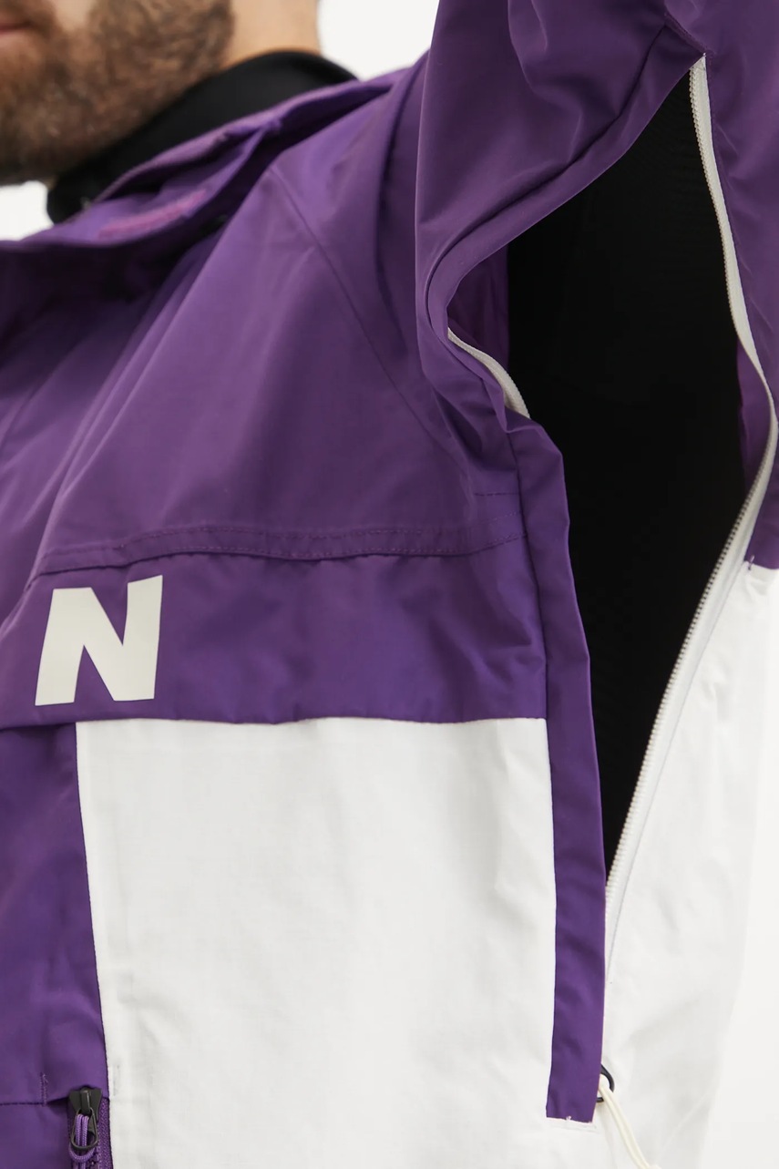 Μπουφάν Burton Frostner χρώμα: μοβ, 214701 φωτογραφία