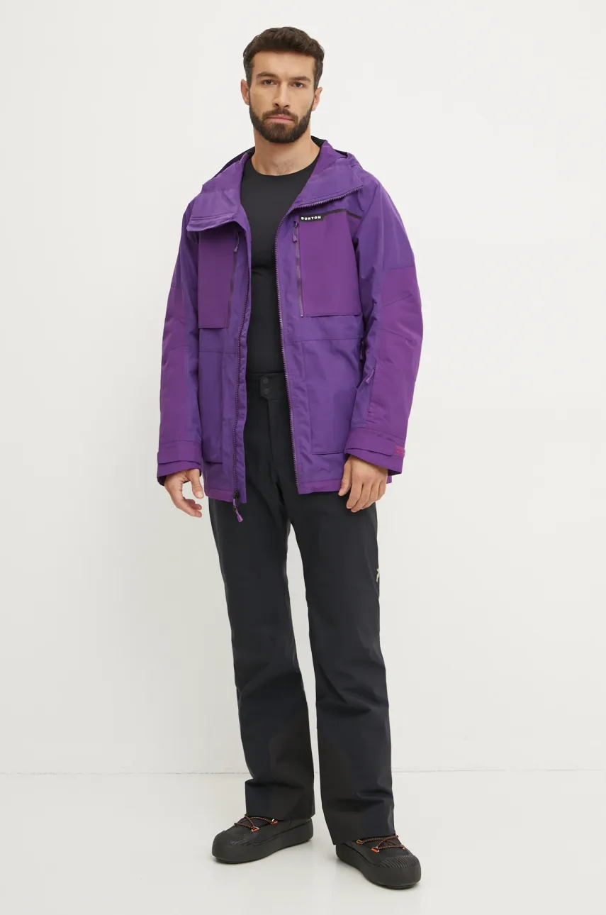 Куртка Burton Frostner цвет фиолетовый 214691 Куртка Burton Frostner цвет фиолетовый 214691