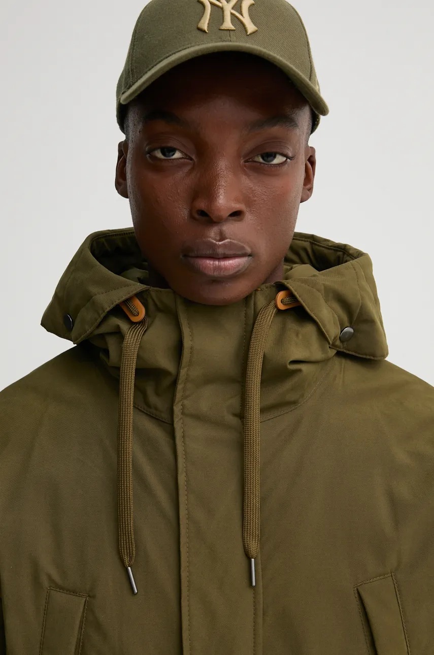 Μπουφάν Timberland χρώμα: πράσινο, TB0A6USP3021 φωτογραφία