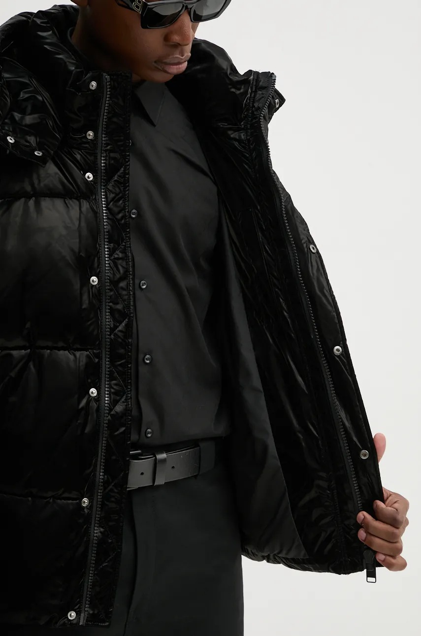Куртка Karl Lagerfeld Jeans чоловіча колір чорний зимова 246D1505 