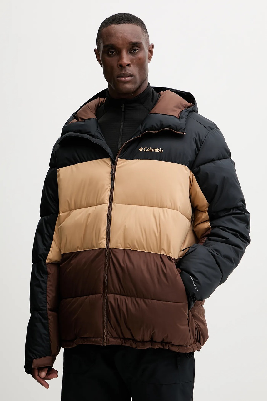 Columbia geacă de schi Slope Style culoarea maro, 2087401