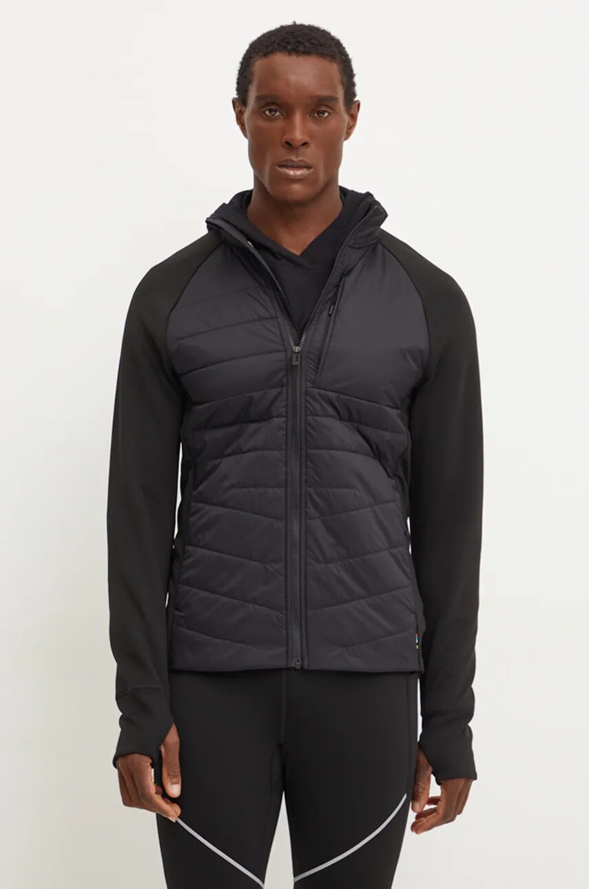 Levně Sportovní bunda Smartwool Smartloft černá barva, SW002797