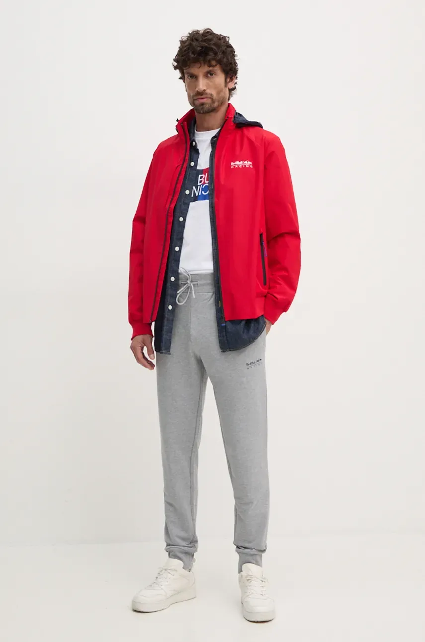 Куртка Red Bull Racing x Pepe Jeans Red Bull Racing x Pepe Jeans мужская цвет красный переходная RM400006 Куртка Red Bull Racing x Pepe Jeans Red Bull Racing x Pepe Jeans мужская цвет красный переходная RM400006