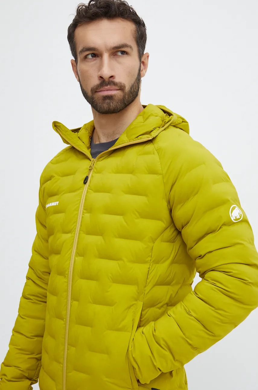 Mammut geaca sport Sender culoarea galben, de tranzitie, 1013.03470
