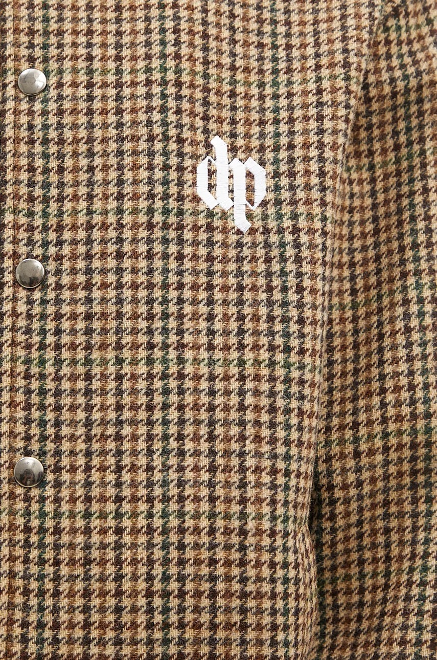 Μάλλινο μπουφάν DARKPARK Joe χρώμα: μπεζ, MJA04.FAW07.8586 φωτογραφία