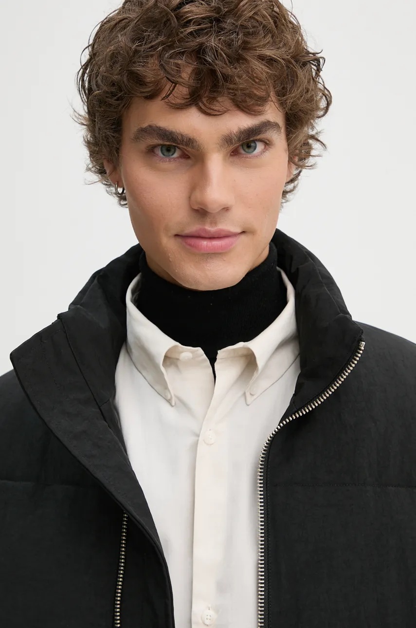 Куртка Won Hundred чоловіча колір чорний зимова oversize 3196-13041 