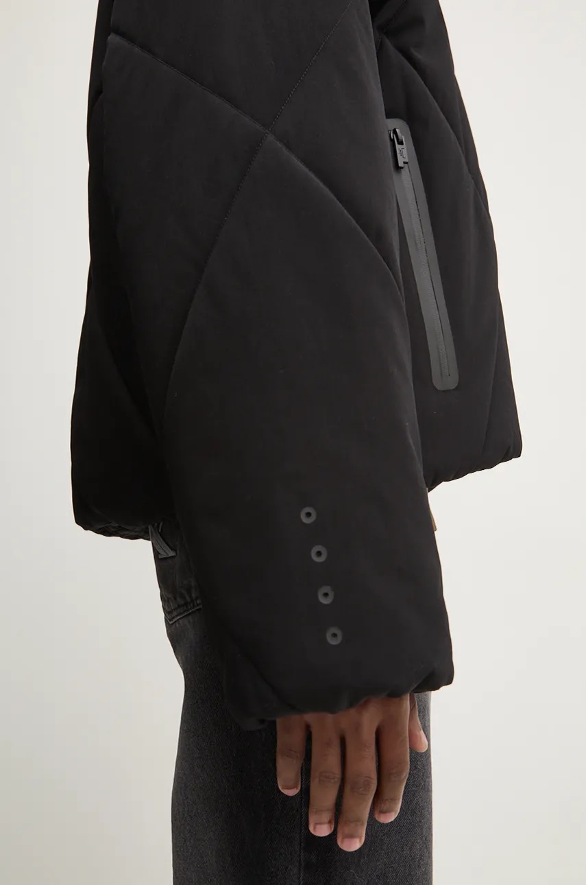 Μπουφάν A-COLD-WALL* Shiro Hooded Puffer Jacket χρώμα: μαύρο, ACWMO261 φωτογραφία