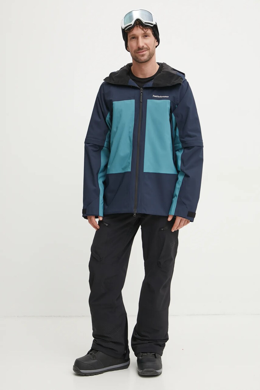 Peak Performance geaca Edge Insulated culoarea albastru marin, G79825