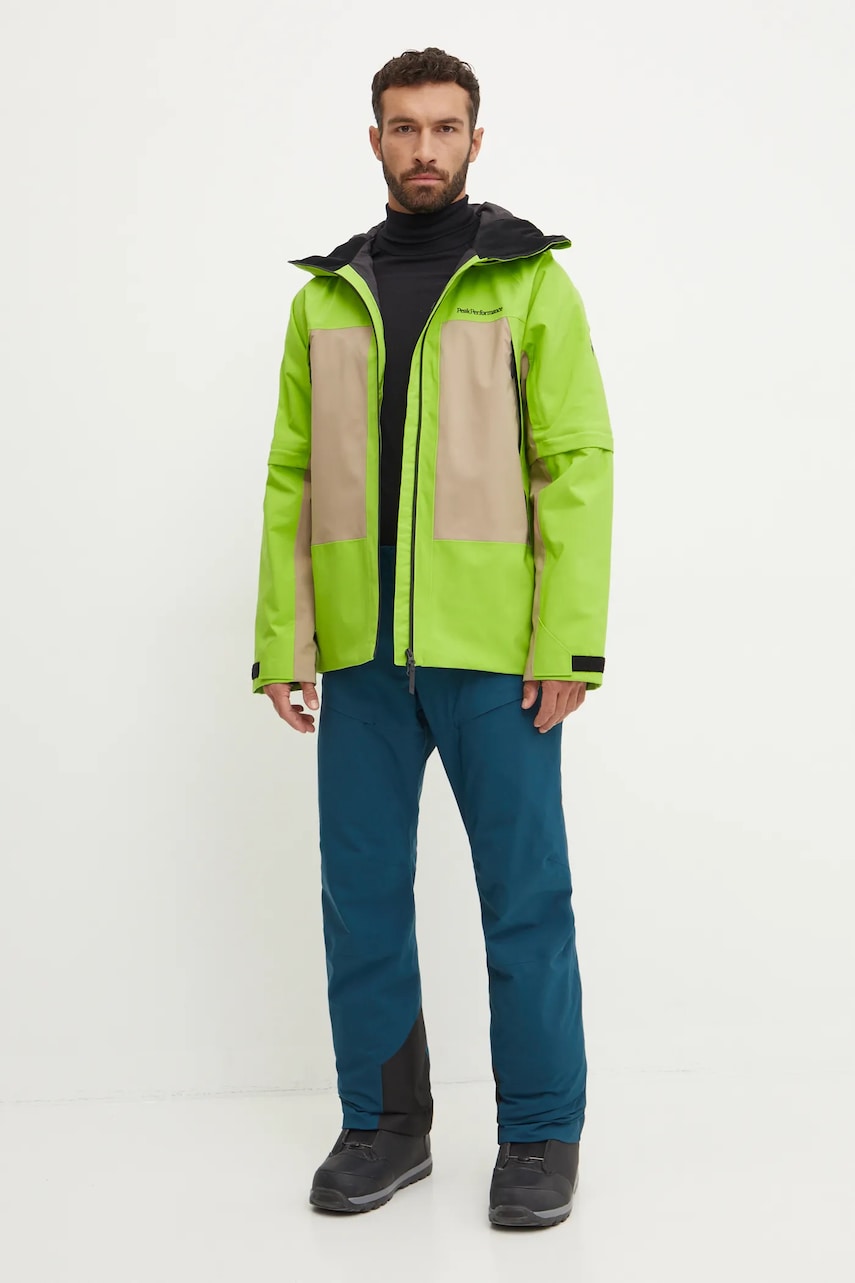 Куртка Peak Performance Edge Insulated цвет зелёный G79825 Куртка Peak Performance Edge Insulated цвет зелёный G79825