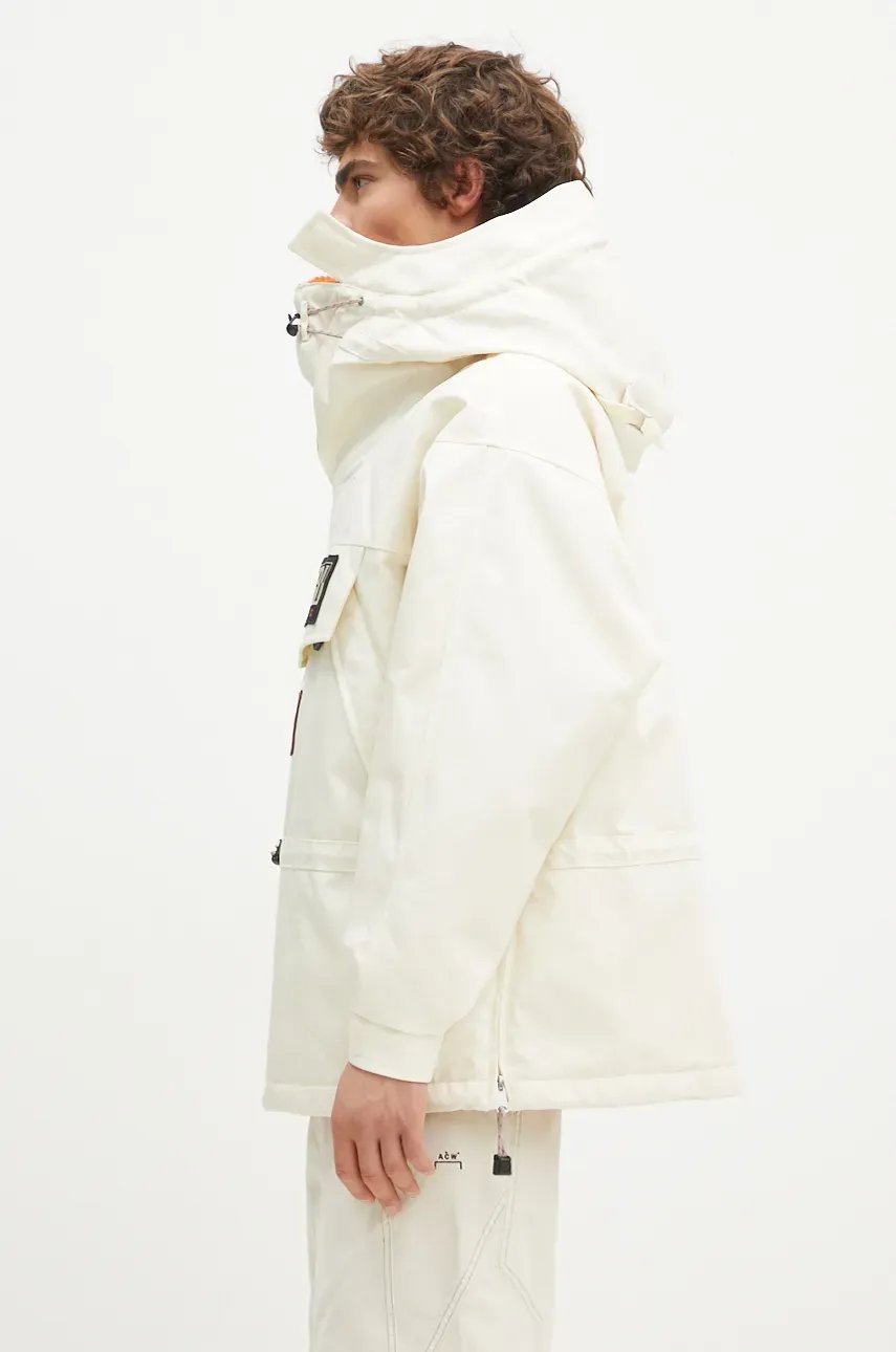 Куртка Napapijri Skidoo 1990 мужская цвет бежевый зимняя oversize NP0A4IK5N1L1 Куртка Napapijri Skidoo 1990 мужская цвет бежевый зимняя oversize NP0A4IK5N1L1