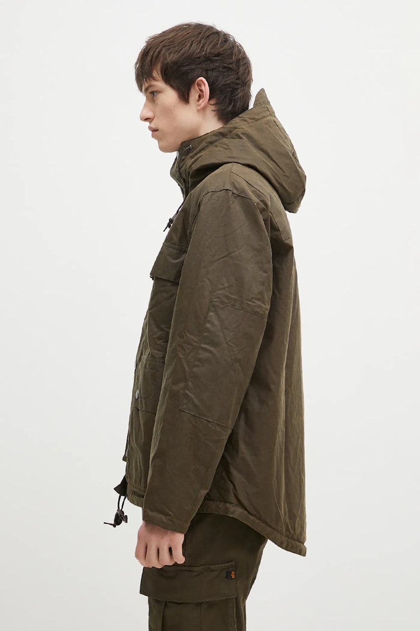 Куртка Barbour Re-Engineered Durham Wax Jacket мужская цвет коричневый переходная oversize MWX2332 Куртка Barbour Re-Engineered Durham Wax Jacket мужская цвет коричневый переходная oversize MWX2332