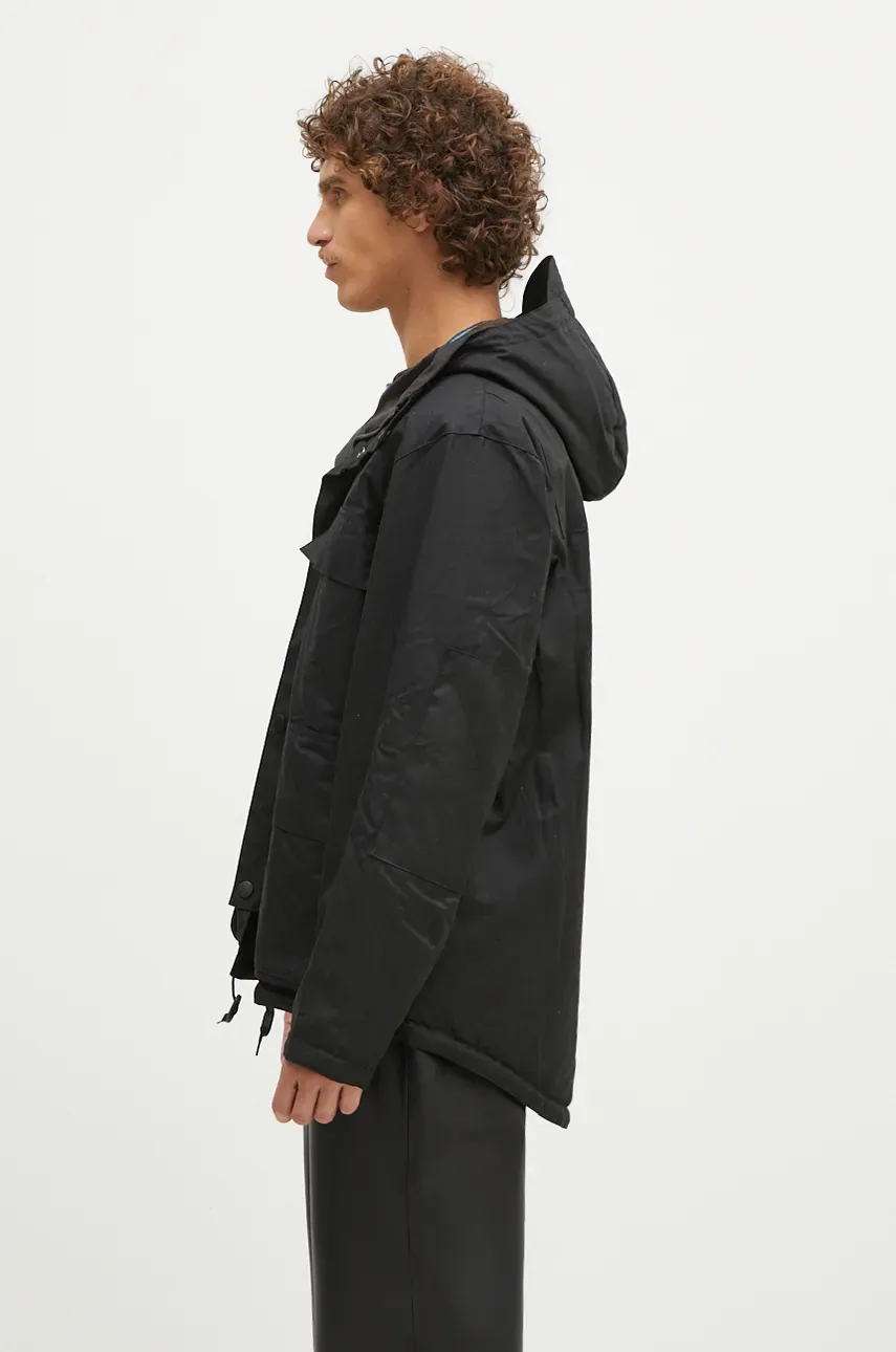 Куртка Barbour Re-Engineered Durham Wax Jacket мужская цвет чёрный переходная oversize MWX2332 Куртка Barbour Re-Engineered Durham Wax Jacket мужская цвет чёрный переходная oversize MWX2332