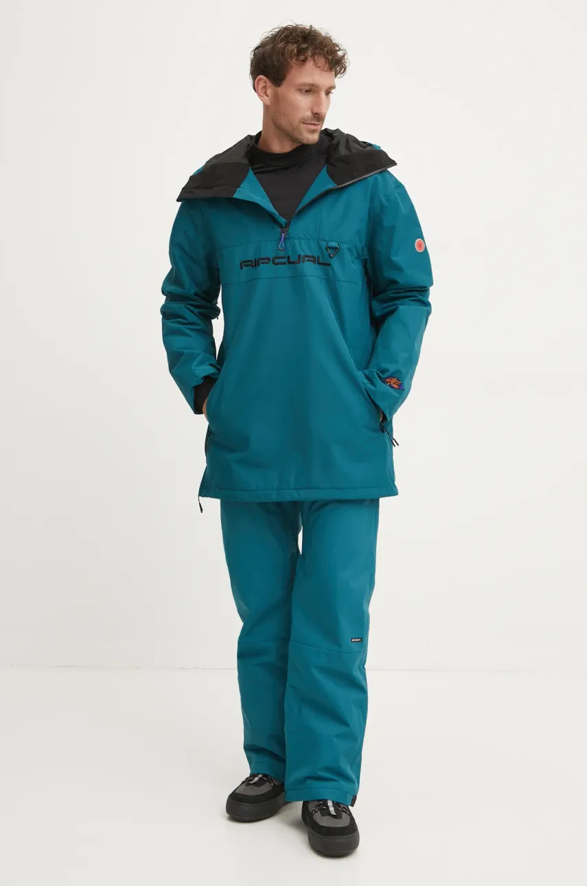 Куртка Rip Curl Anti-Series Anorak цвет бирюзовый 00GMOU Куртка Rip Curl Anti-Series Anorak цвет бирюзовый 00GMOU