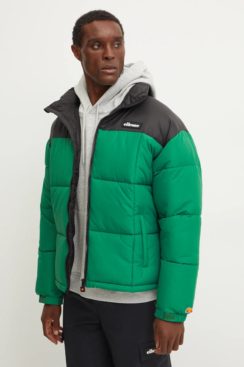 Ellesse geaca ARGENT barbati, culoarea verde, de iarna, SHX20980 Ellesse geaca ARGENT barbati, culoarea verde, de iarna, SHX20980