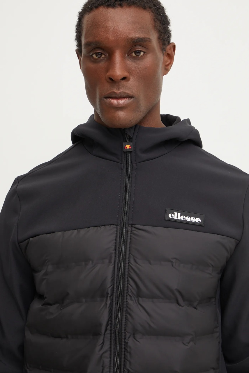 Куртка Ellesse JELLICO чоловіча колір чорний перехідна SHX21067 
