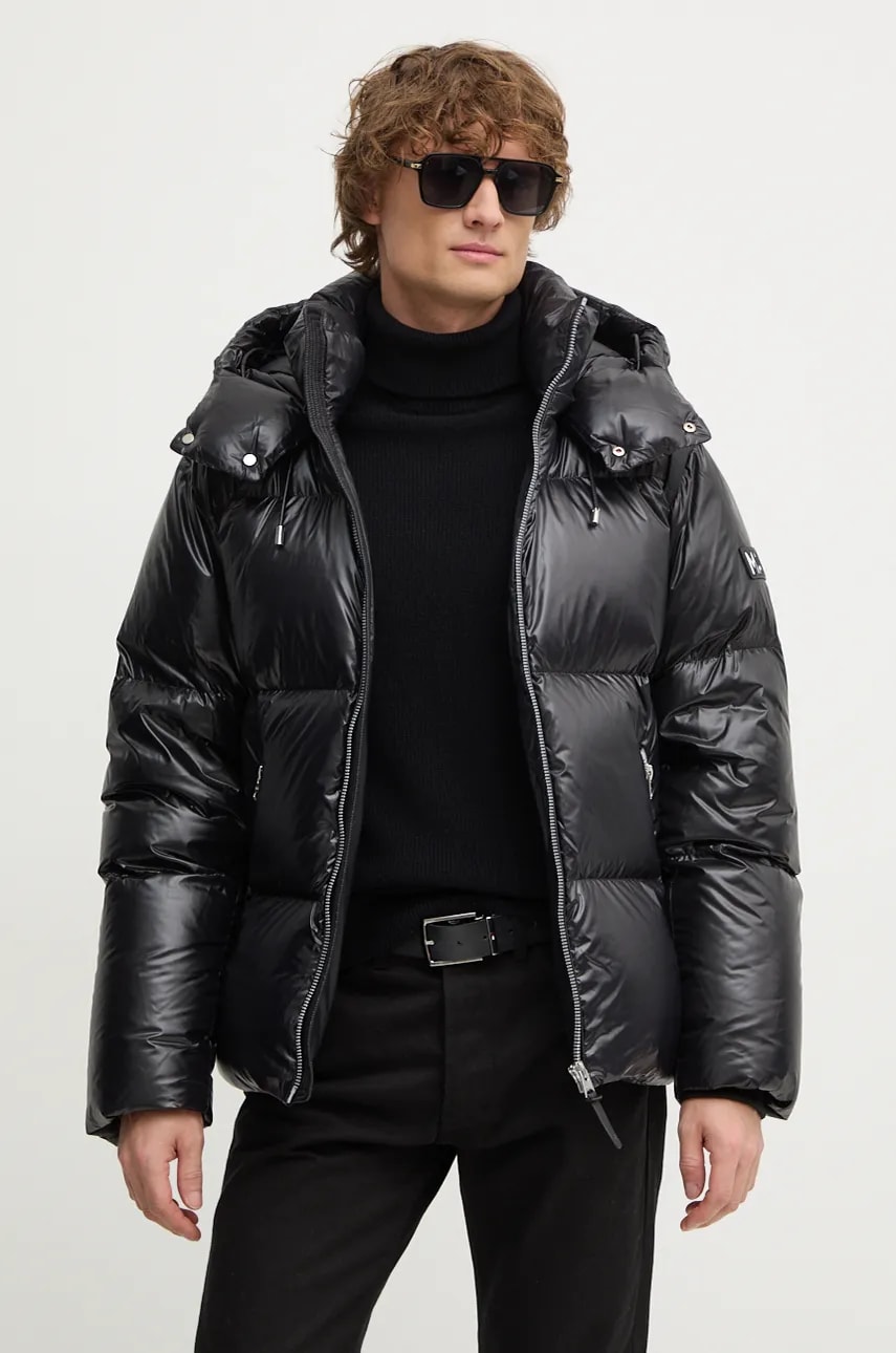 MACKAGE geaca de puf barbati, culoarea negru, de iarna, KENT-Z MACKAGE geaca de puf barbati, culoarea negru, de iarna, KENT-Z