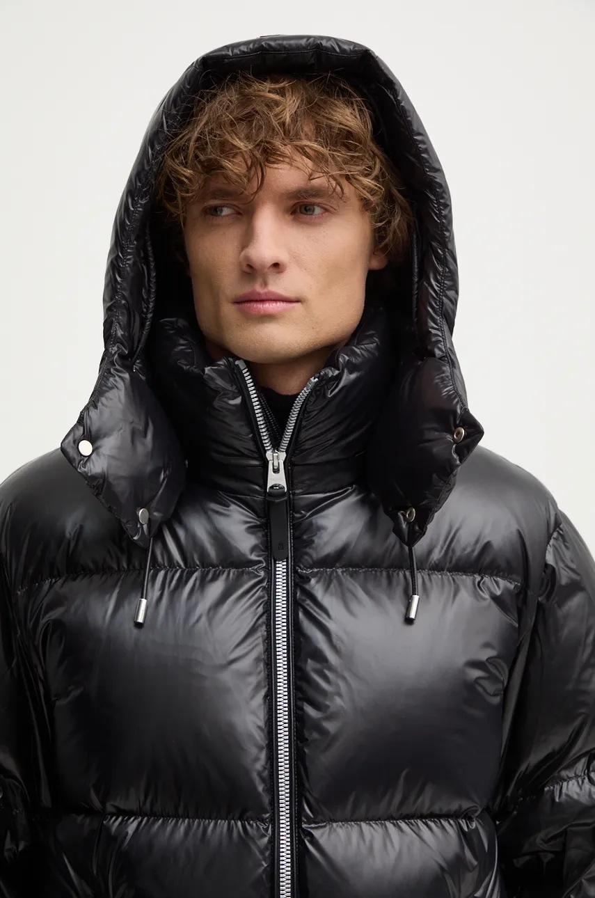 Μπουφάν με επένδυση από πούπουλα MACKAGE ανδρικό, χρώμα: μαύρο, KENT-Z φωτογραφία