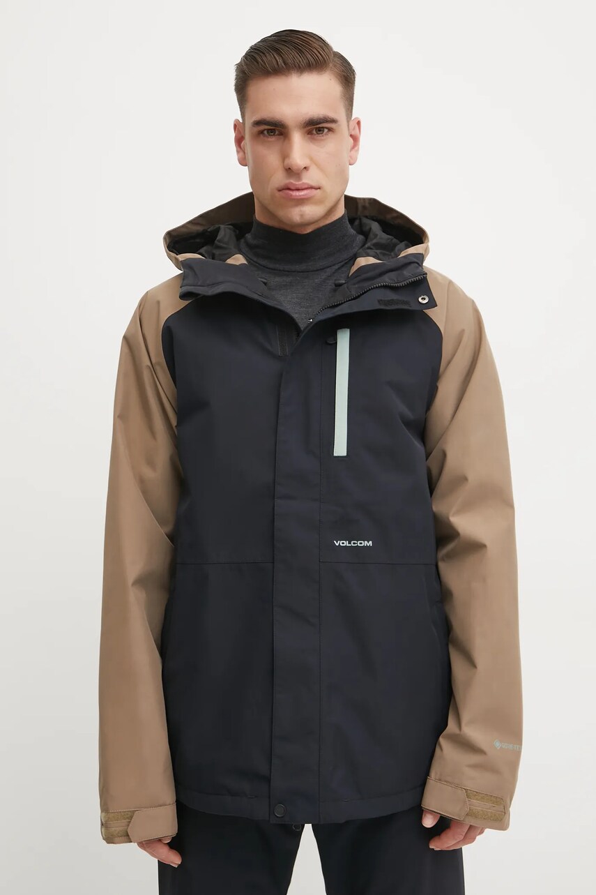 Levně Bunda Volcom Dua Insulated GORE-TEX hnědá barva, G0452503