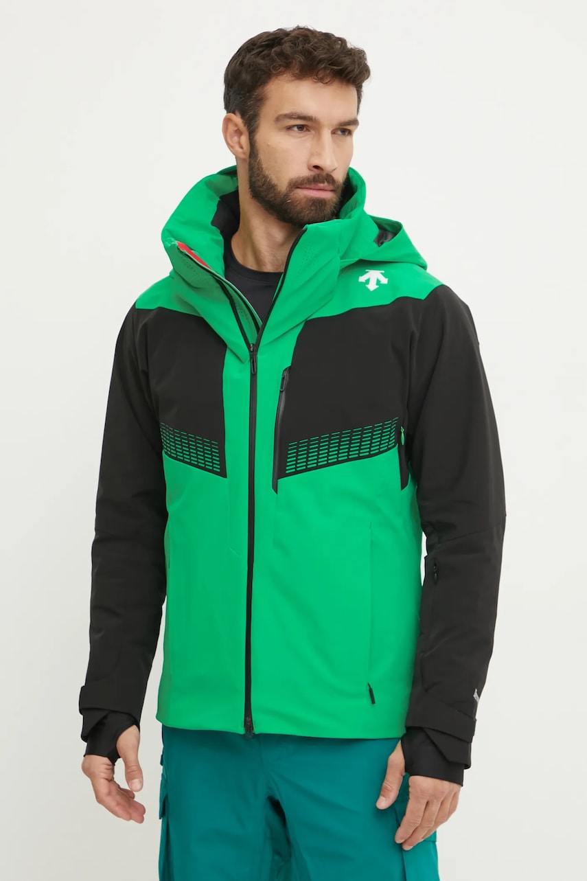 Descente geaca de schi Laser Gradation culoarea verde, DWMYGK26V Descente geaca de schi Laser Gradation culoarea verde, DWMYGK26V