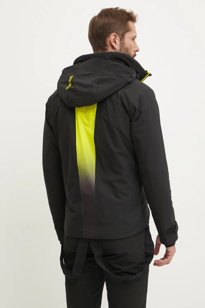 Μπουφάν για σκι Descente Gradation χρώμα: μαύρο, DWMYGK31Y φωτογραφία