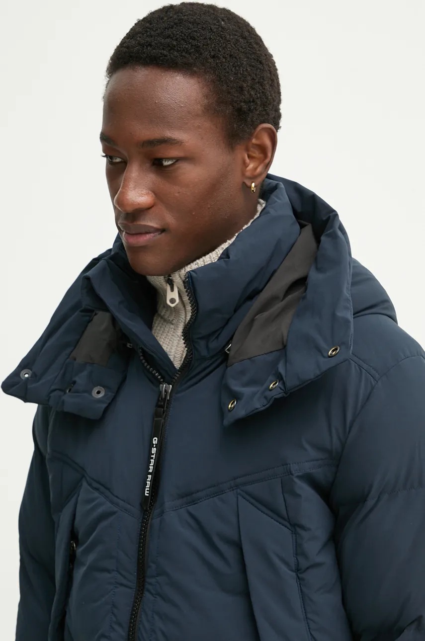 Μπουφάν G-Star χρώμα: ναυτικό μπλε, D25347-D518 φωτογραφία