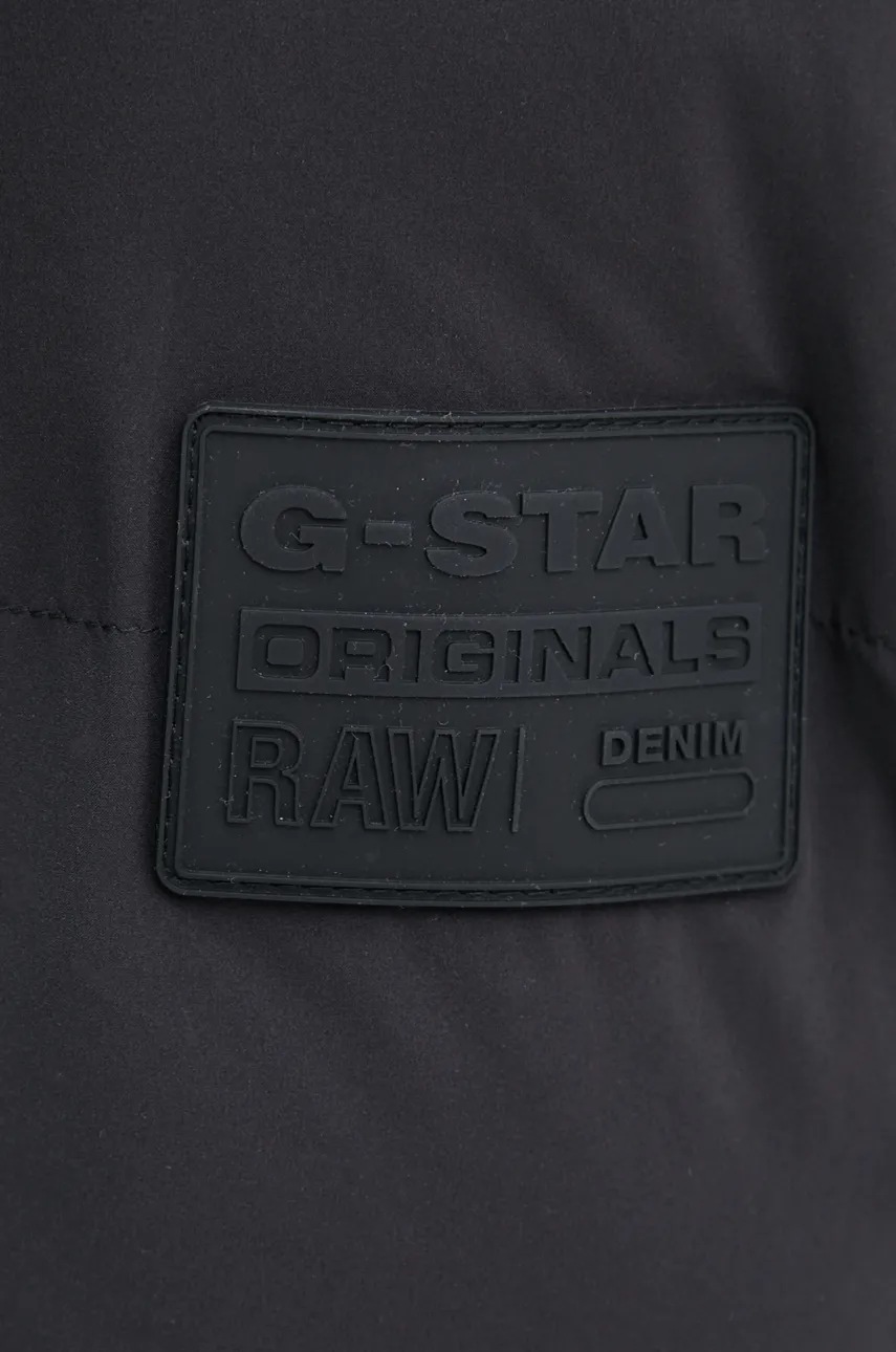 Μπουφάν G-Star χρώμα: μαύρο, D25347-D518 φωτογραφία