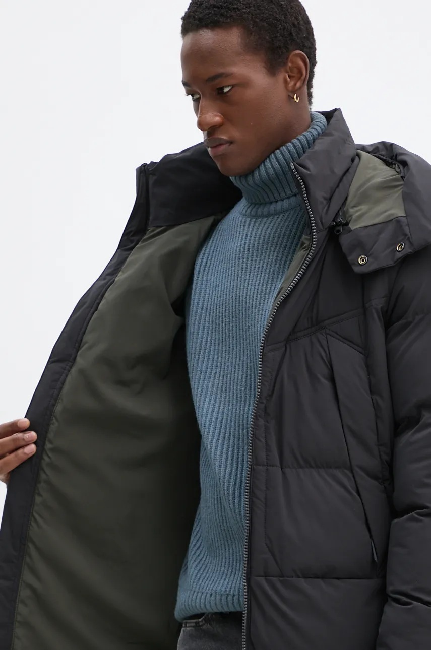 Μπουφάν G-Star χρώμα: μαύρο, D25347-D518 φωτογραφία