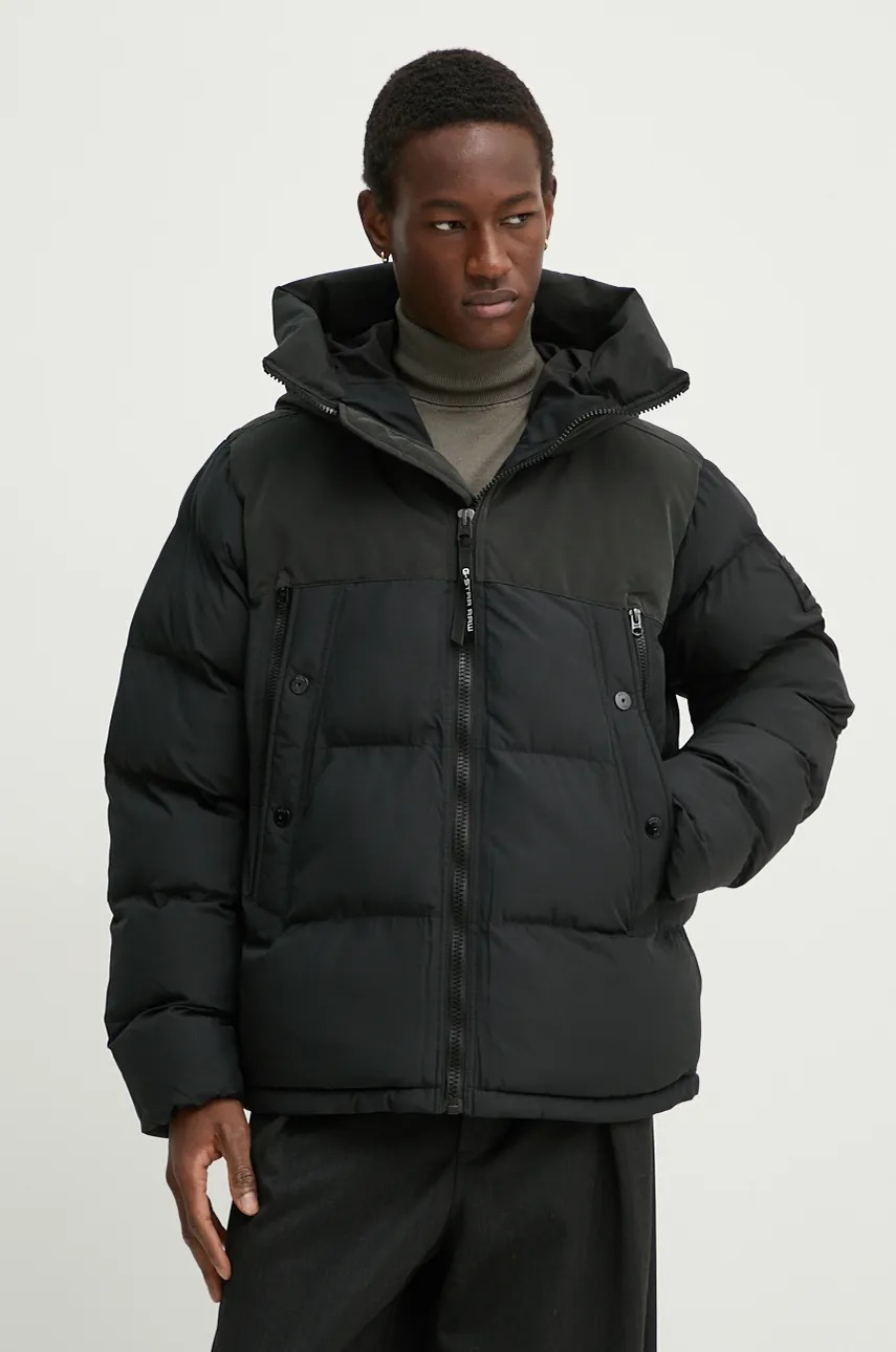 G-Star geacă bărbați, culoarea negru, de iarna, D23645-D712