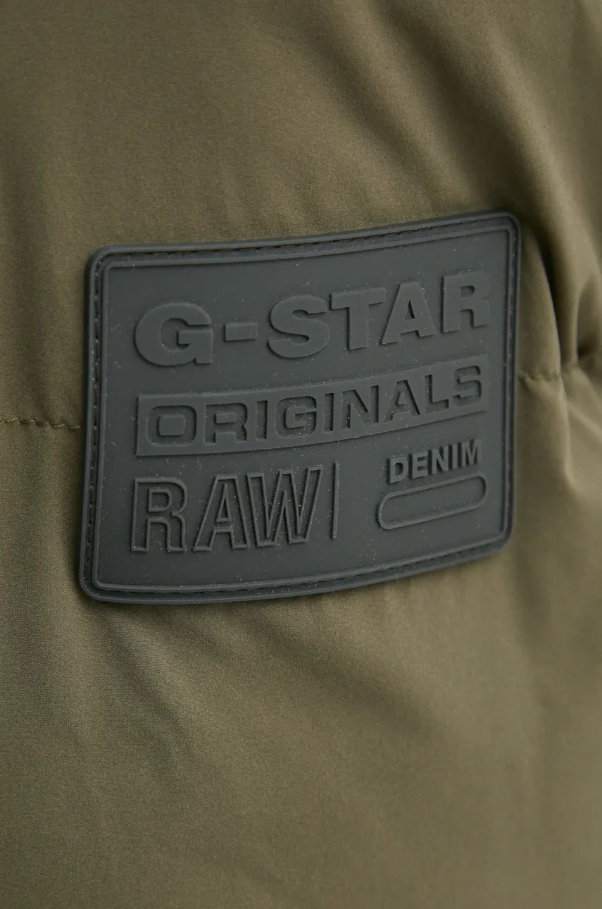 Куртка G-Star Raw чоловіча колір зелений зимова oversize D25345-D518 