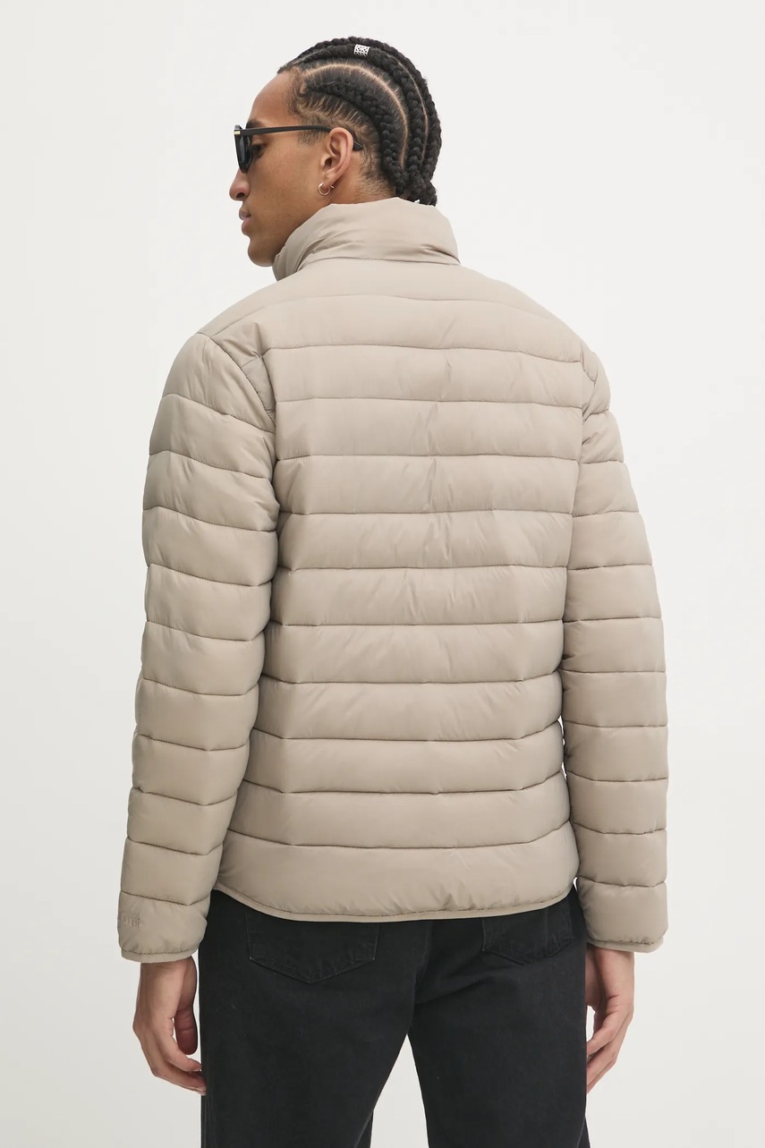 Μπουφάν Hollister Co. χρώμα: μπεζ, KI332-4134 φωτογραφία