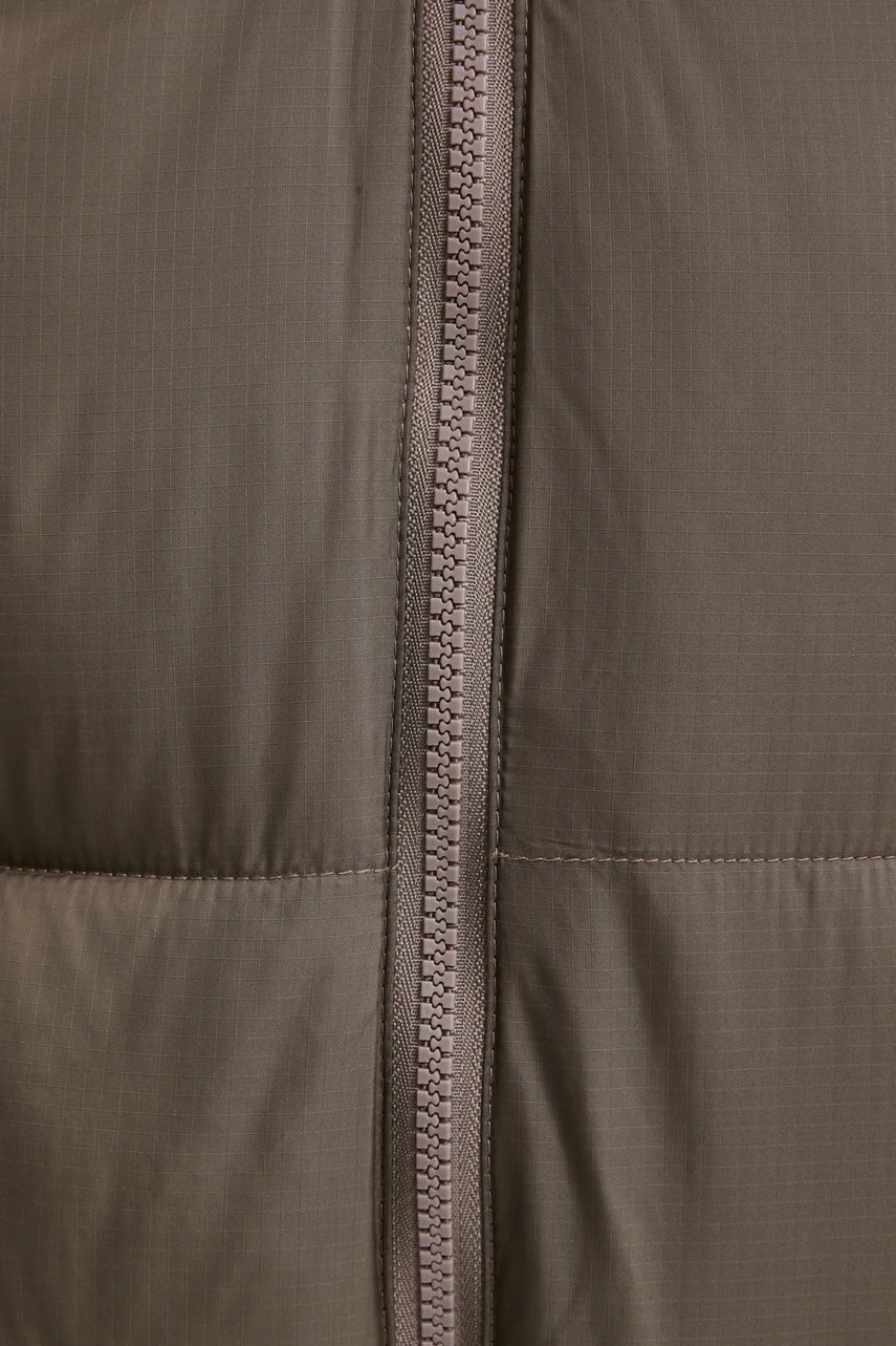 Μπουφάν Hollister Co. χρώμα: καφέ, KI332-4105 φωτογραφία