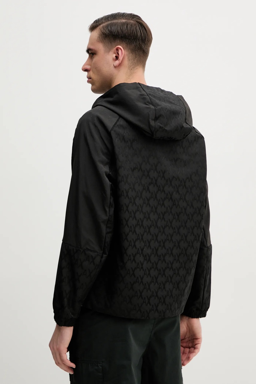 Куртка Armani Exchange колір чорний перехідна 6DZBL1 ZN5YZ 
