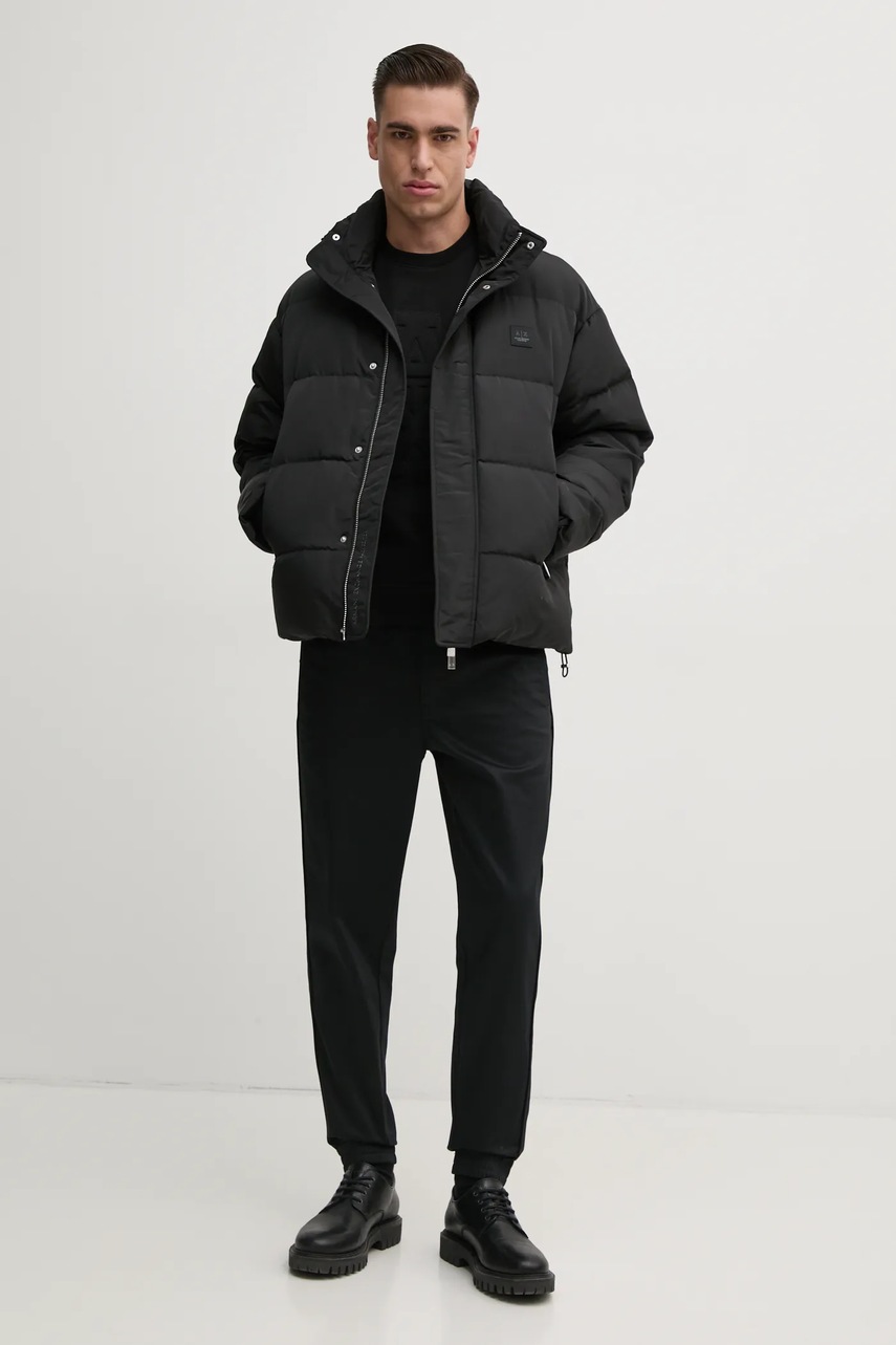 Пуховая куртка Armani Exchange цвет чёрный зимняя XM000032 AF10323 Пуховая куртка Armani Exchange цвет чёрный зимняя XM000032 AF10323