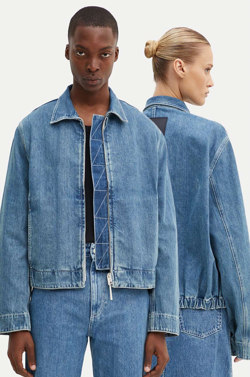 Sunnei geacă din denim de tranziție, RTWXOUW004 Sunnei geacă din denim de tranziție, RTWXOUW004