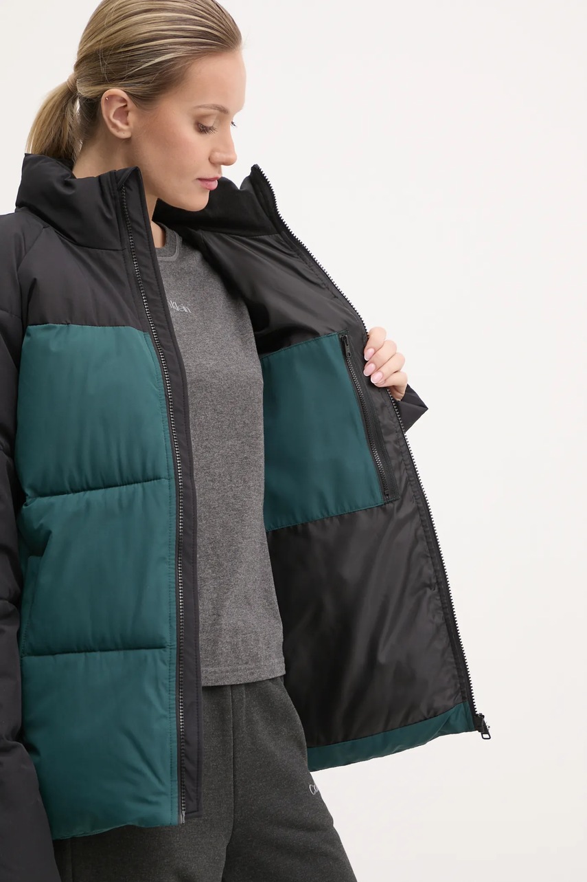 Μπουφάν Hummel χρώμα: πράσινο, 225948 φωτογραφία